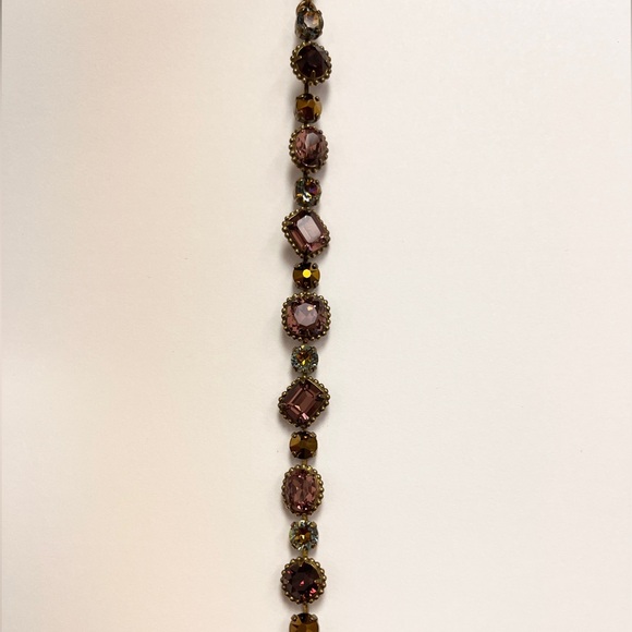 Sorrelli Mahogany  Dahlia Tennis Bracelet - Picture 5 of 11